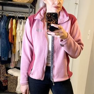 The North Face Color Block Full Zip Fleece Jacket
